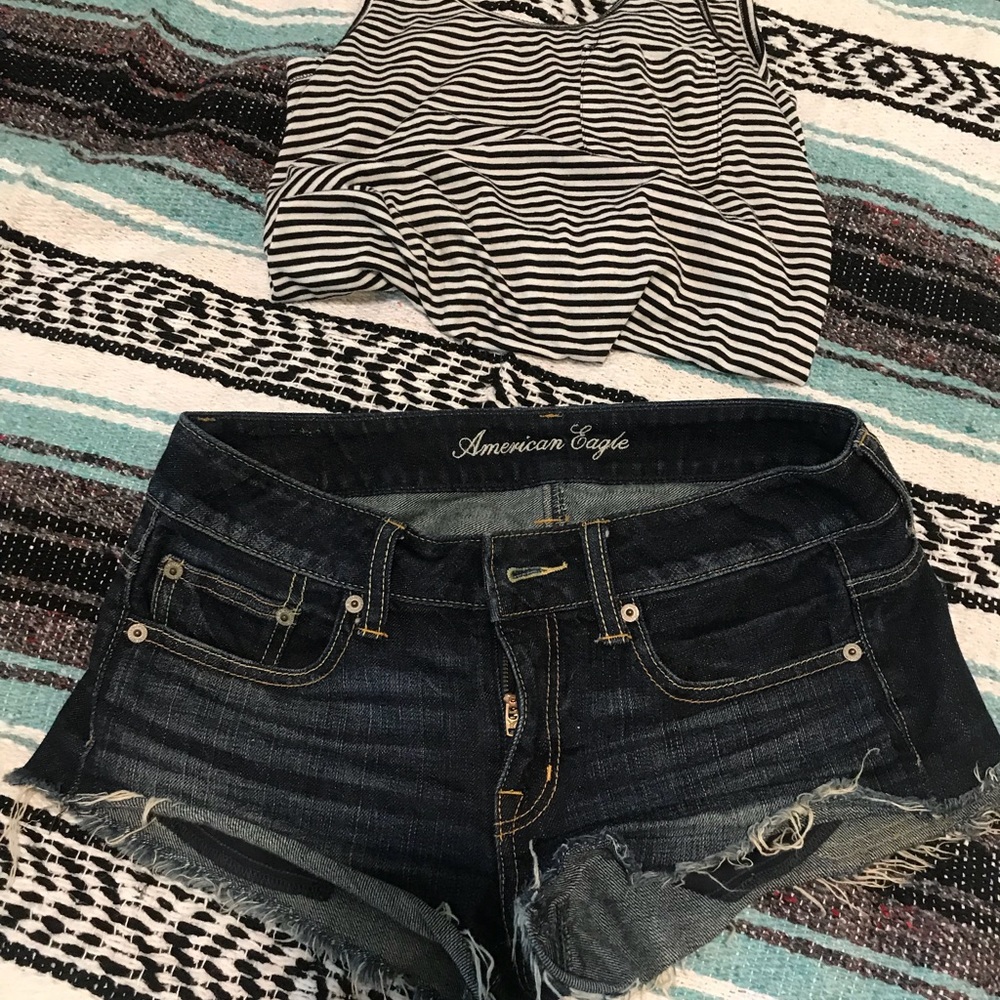 American eagle size 2 Jean shorts